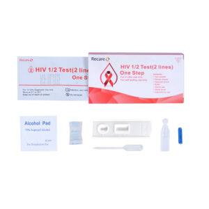 China Recare Manufactures at home hiv test, supports OEM customization, with the lowest price and the best quality, sells well in 160 countries.