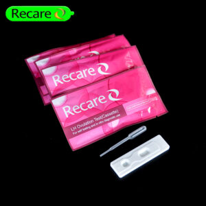 RECARE best ovulation test is 5-15% lower than industry average because we focus on the productiont more than 25years, efficient management systerm.