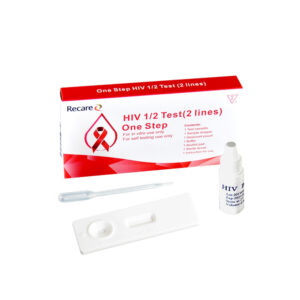 China Recare produce hiv home kit can test for HIV, OEM customization, with CE and ISO certification, The lead time is shorter 5days than industry average.