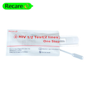 China Recare at home hiv test High Standard Diagnostic sensitivity is 99.9%, Accuracy/effectiveness 99.9%, OEM/ODM is Available