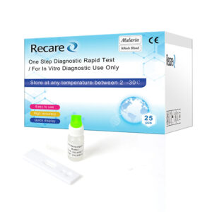 Recare maintains a high quality management system ,can produce rapid malaria test one million pieces per day. FDA ,CE and ISO certification.