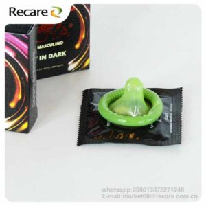 glowing condom