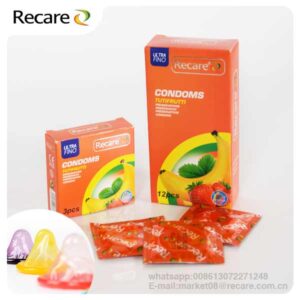 strawberry flavour condom