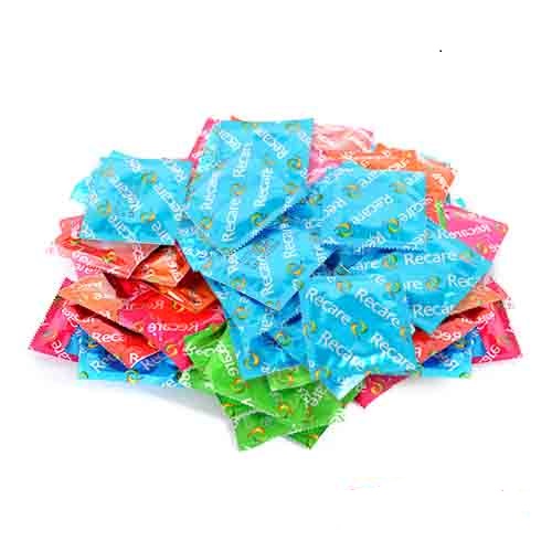 large quantity of bulk condoms